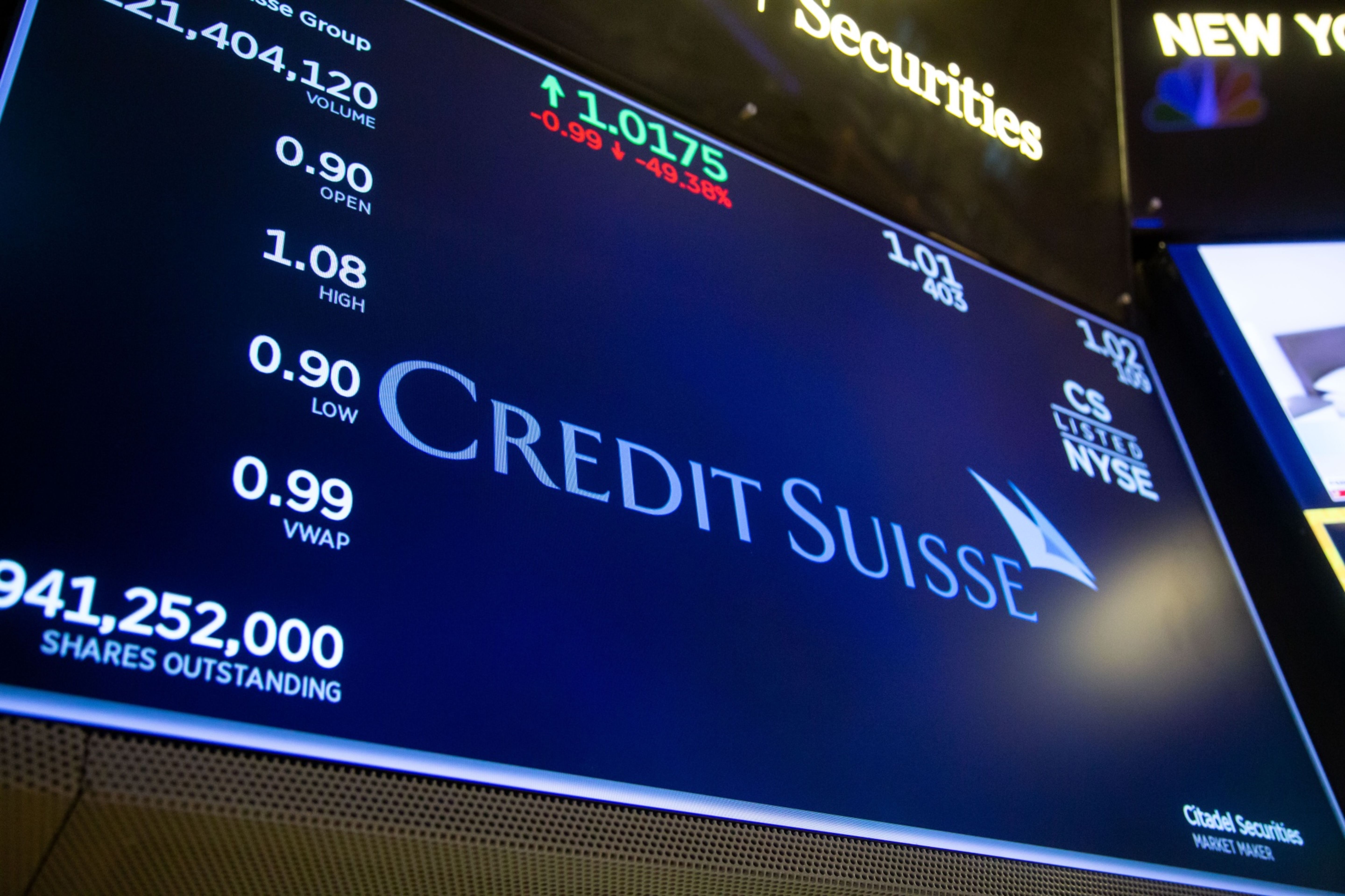 Wall Street eases hiring freeze in grab for Credit Suisse talent - Vimarsana News