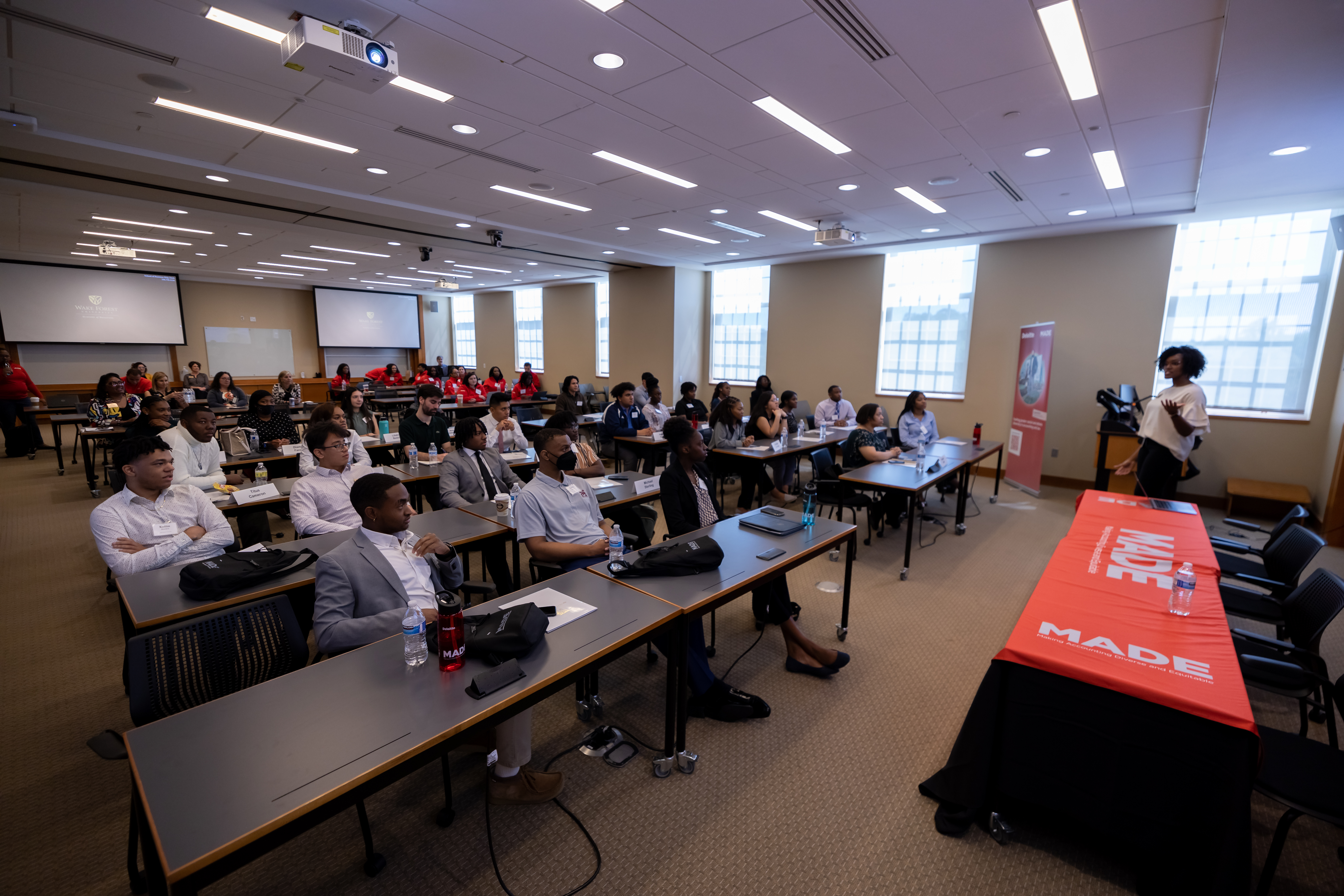 Students attend 'Accounting for the Future' at Wake Forest - Vimarsana News